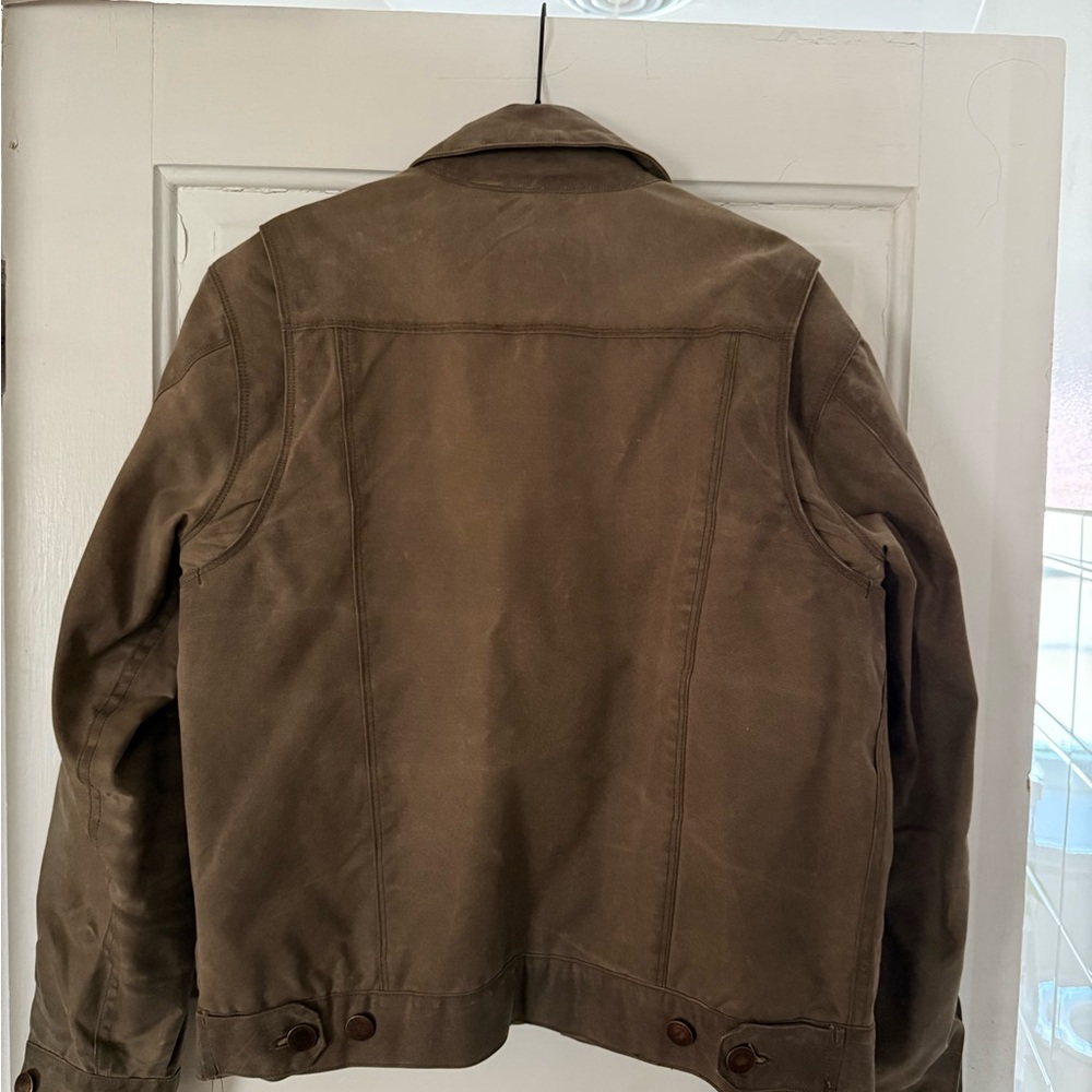 Freenote Cloth riders jacket waxed canvas oak - Picture 6 of 9